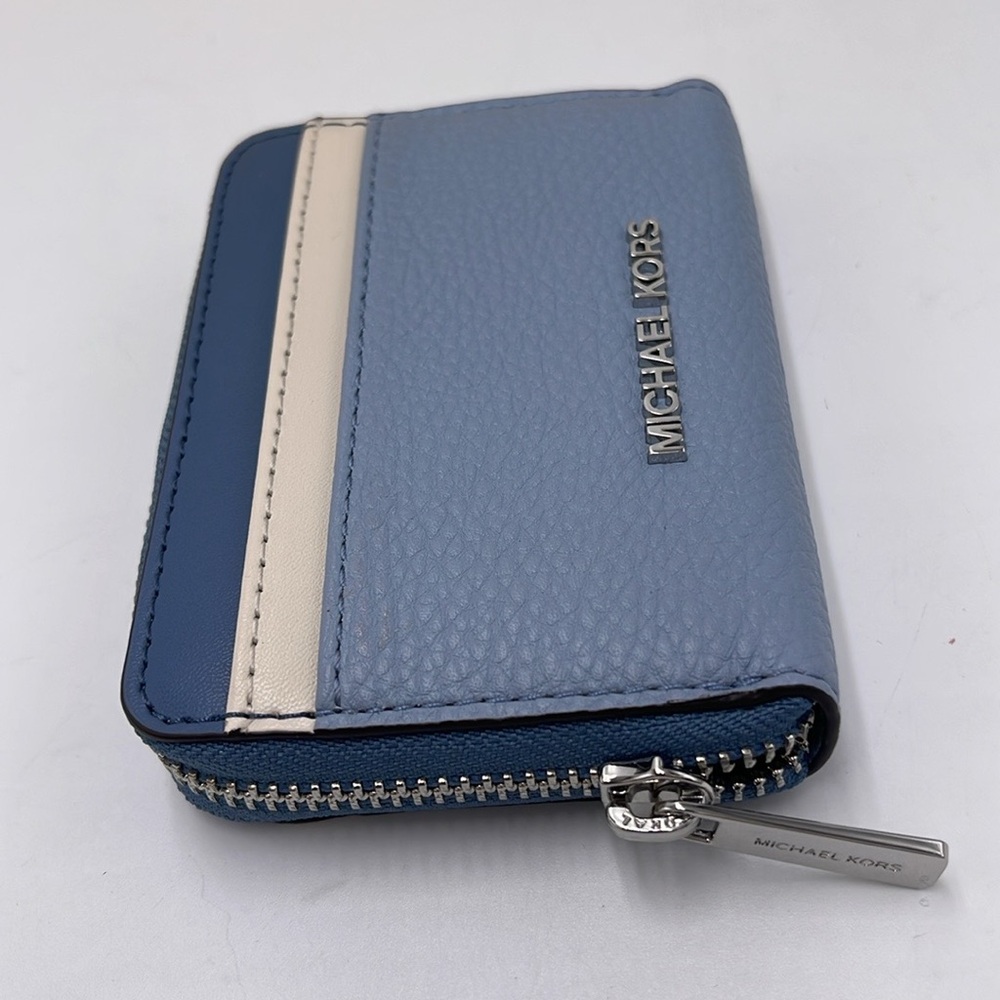 Michael Kors Jet Set Travel Medium Zip Around Color-Block Wallet Card Case
 NWT - Picture 13 of 16